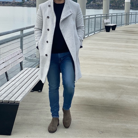 Zara Other - Zara men’s grey coat (wool)